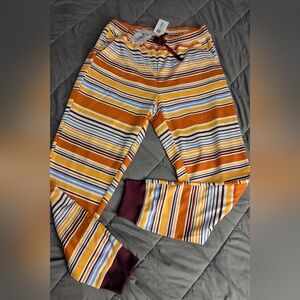 LuLaRoe Jax Jogger Medium Colorful Strips